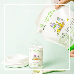 Liquid Dish & Bottle Soap Sabun Cuci Piring Refill By Pureco 1450 Ml