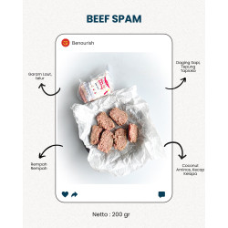 Beef spam finger food benourish