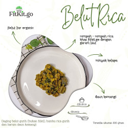 Belut organik rica-rica tidak pedas