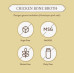 Chicken bone broth brothnco