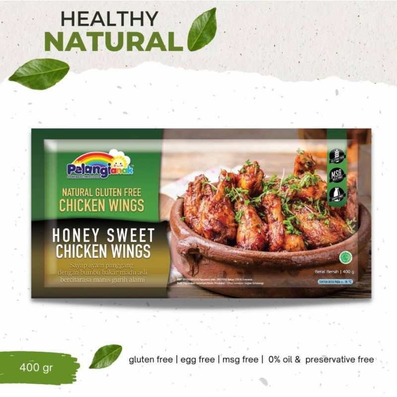 Chicken wings honey sweet by pelangi anak