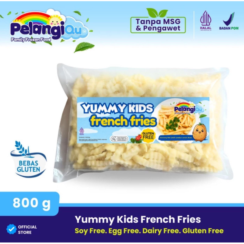 French fries kids bergerigi lebih empuk
