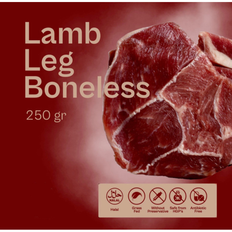 Leg boneless domba 100% grassfed