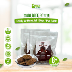 Mini beef patty mpasi corner finger food