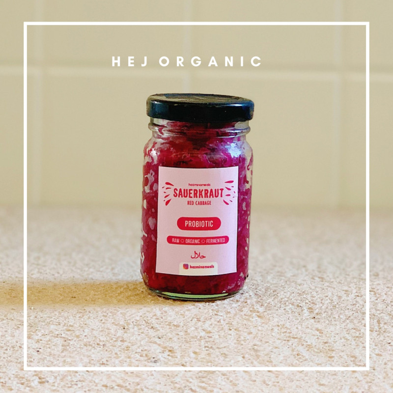 Organic sauerkraut red by hazmina meals