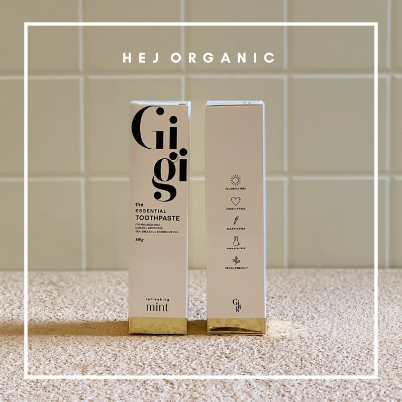 Pasta gigi bebas fluoride, bebas paraben, bebas sls by gigi