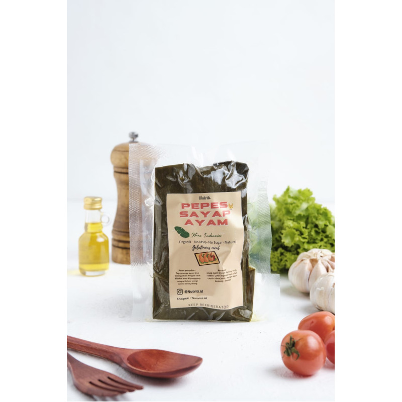 Pepes sayap ayam organik