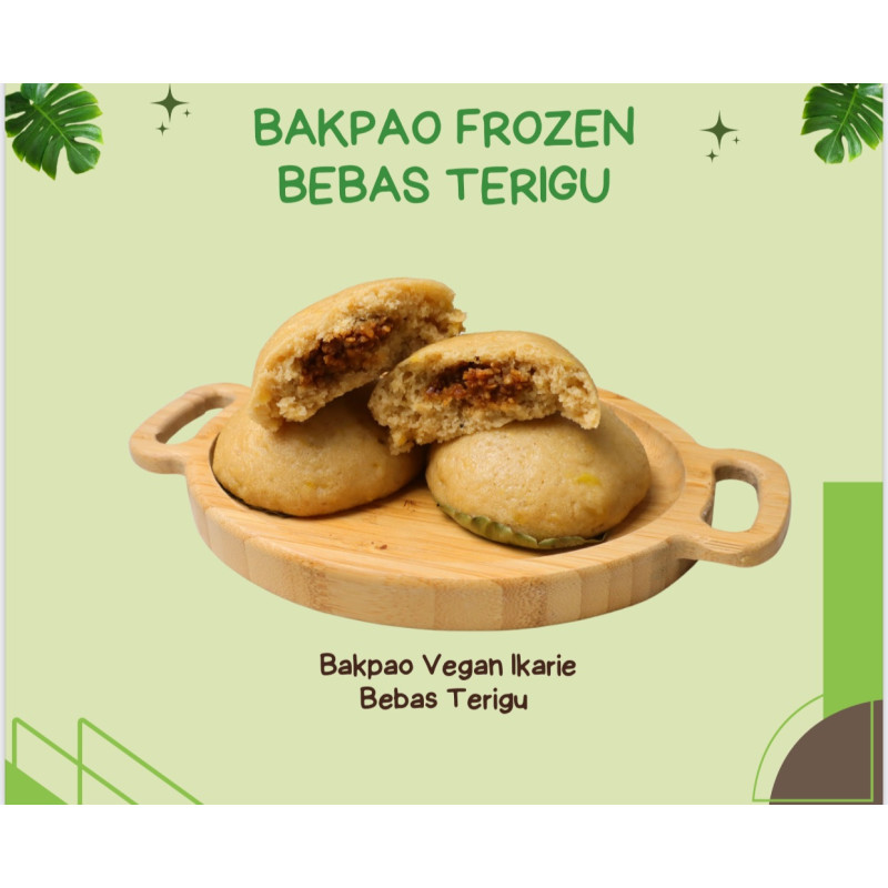 Bakpao vegan tanpa telur by ikarie organic
