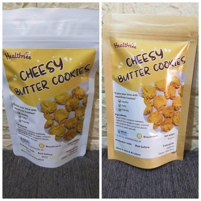 Cheesy butter cookies egg free dairy free