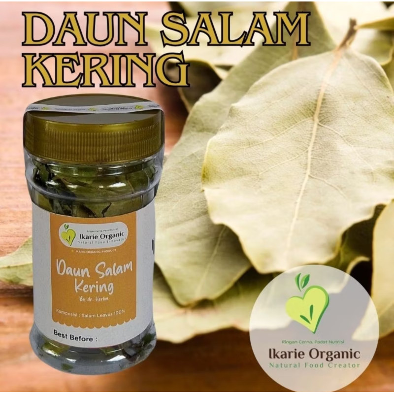 Daun salam kering by ikarie organic
