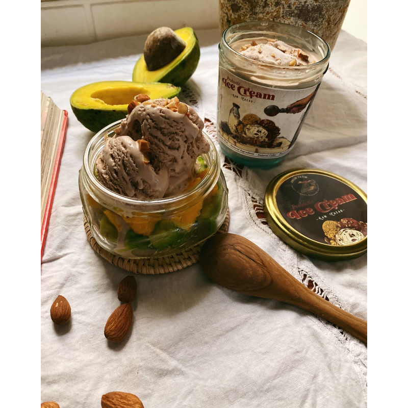 Ice cream raw cacao by falik farm
