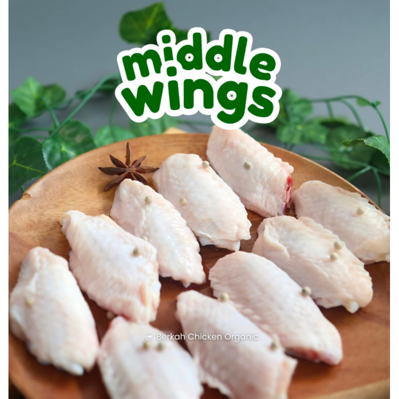 Mid d l e wings berkah chicken