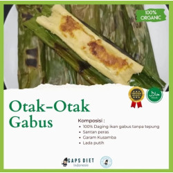Otak otak gabus liar tanpa tepung