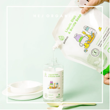 Liquid Dish & Bottle Soap Sabun Cuci Piring Refill By Pureco 1450 Ml