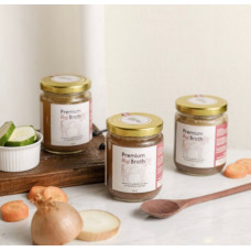 Beef bone broth jar