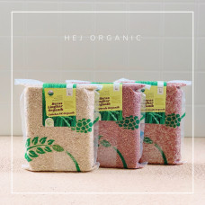 Beras merah sosoh by lingkar organik