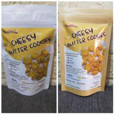 Cheesy butter cookies egg free dairy free