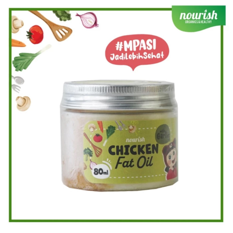 Chicken oil / schmaltz nourish indonesia