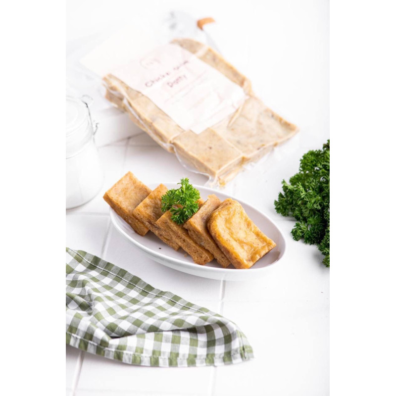 Chicken skin patty by trf