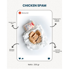 Chicken spam finger food benourish
