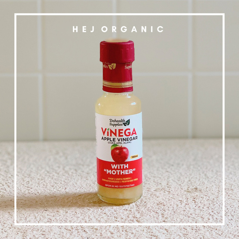 Cuka apel by dehealth supplies botol kaca