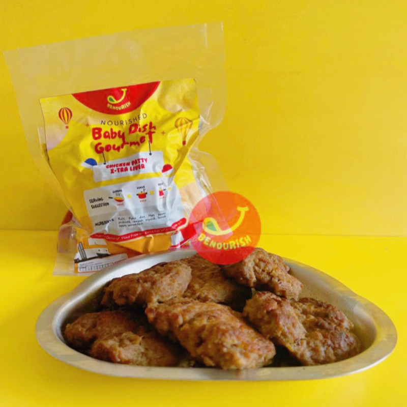 Extra liver chicken patty finger food benourish
