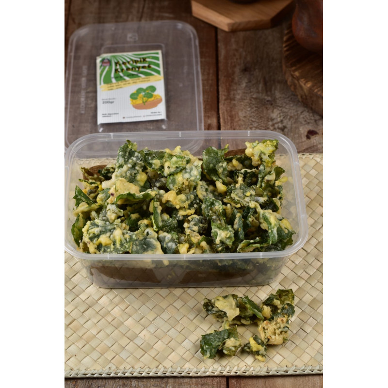 Keripik pegagan gluten free