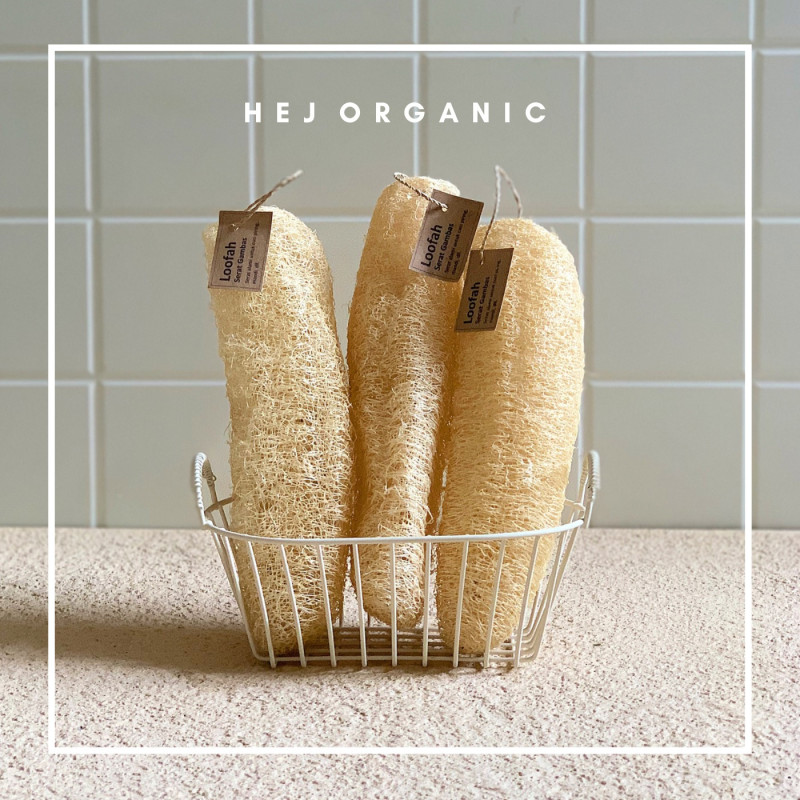 Loofah spons sabut cuci piring