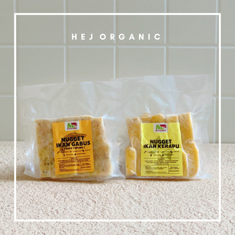 Nugget ikan gabus liar tanpa tepung