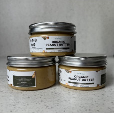 Organic activated plain peanut butter plain boemboe mpasi