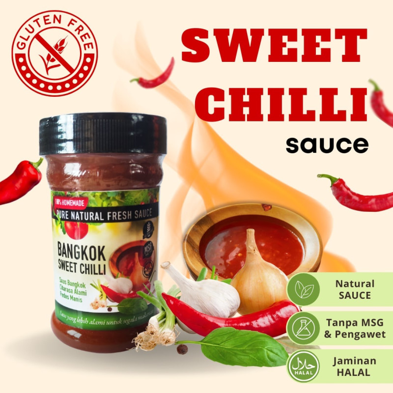Sauce bangkok sweet chili by pelangi anak
