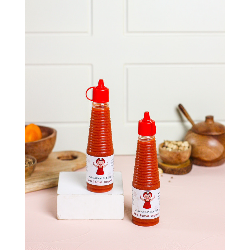 Saus tomat tidak pedas macaramel kids