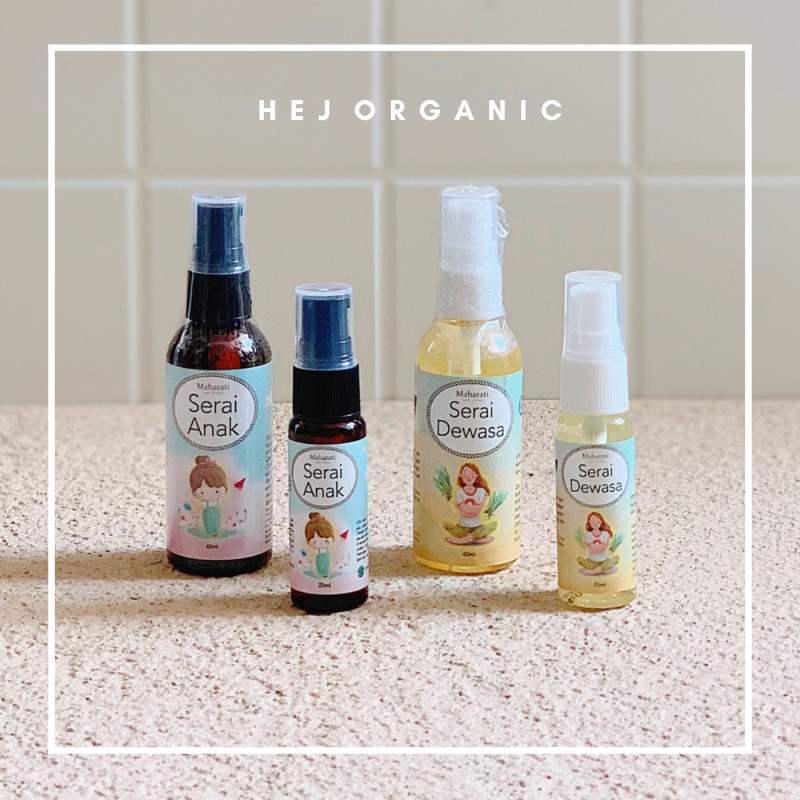 Serai anak, dewasa anti nyamuk & serangga alami