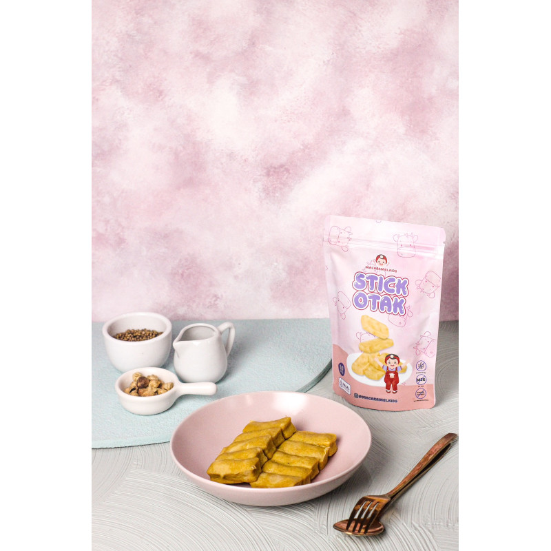 Stick otak sapi finger food macaramel kids