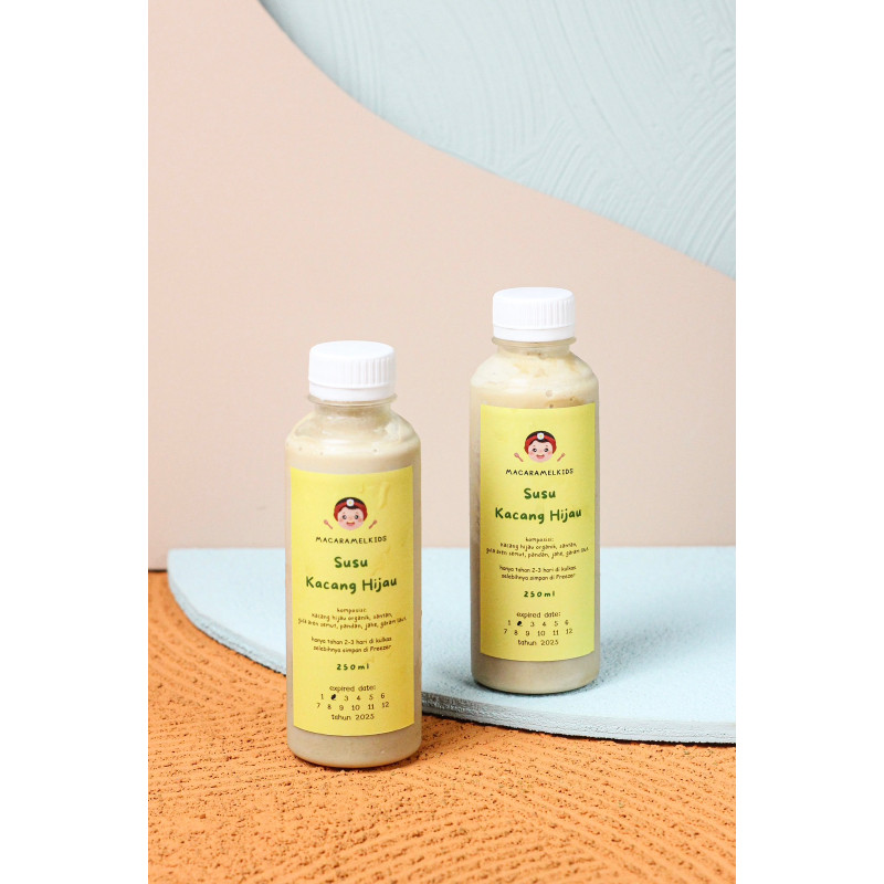 Susu kacang hijau macaramel kids