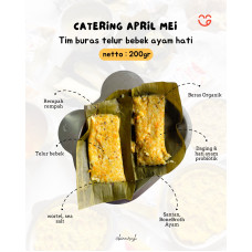 Tim buras telur bebek ati ayam benourish