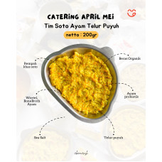 Tim soto ayam telur puyuh benourish