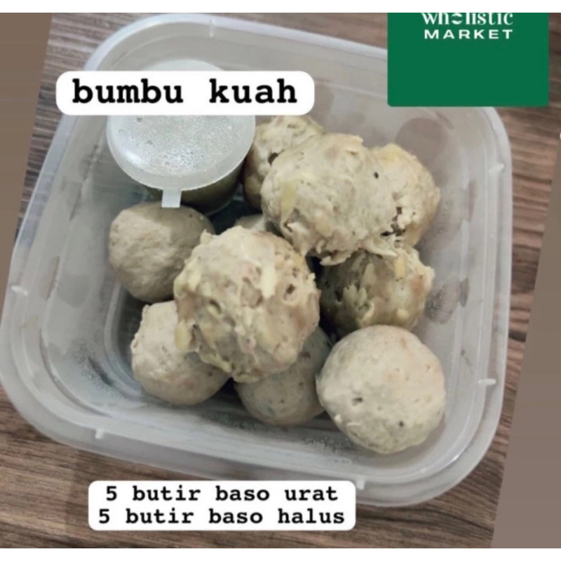 Bakso sapi grassfed tanpa tepung