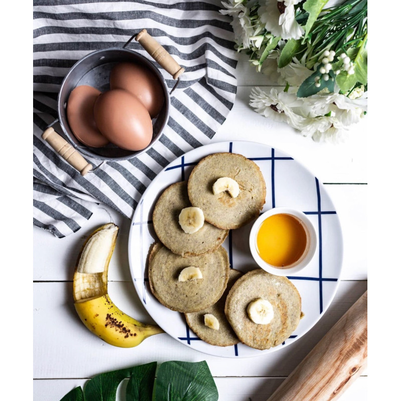 Banana pancake untuk baby mpasi