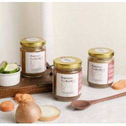 Beef bone broth jar
