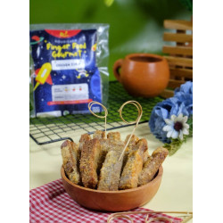 Chicken strip finger food benourish