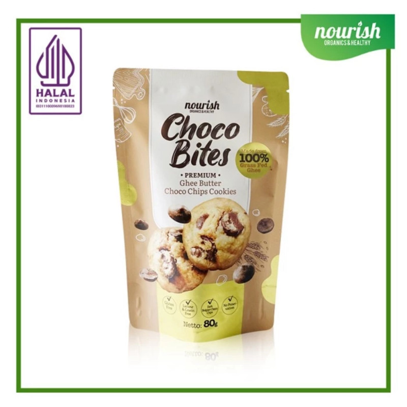 Choco bites cookies by nourish indonesia