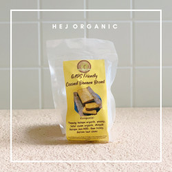 Coconut banana bread tanpa tepung