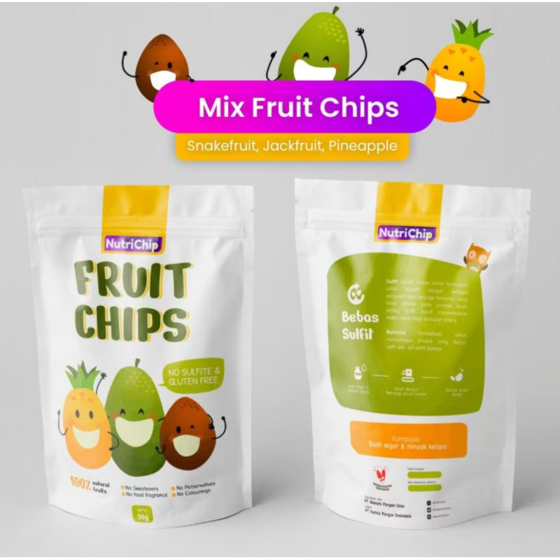 Keripik mix fruit nutrichip