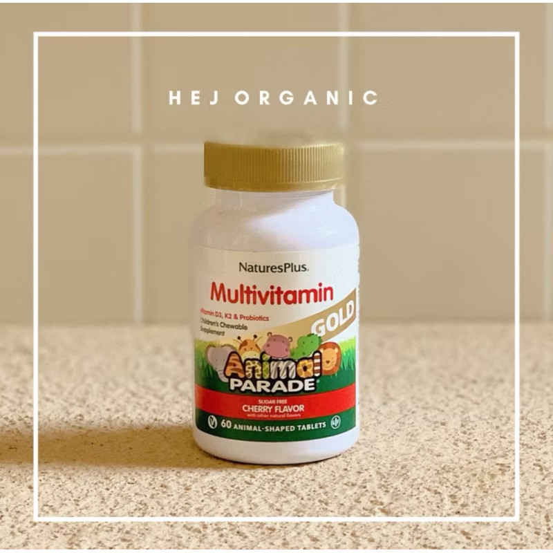 Multivitamin untuk anak tablet kunyah by animal parade