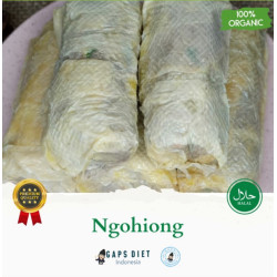 Ngohiong ayam organik balut kulit tahu tanpa tepur gaps
