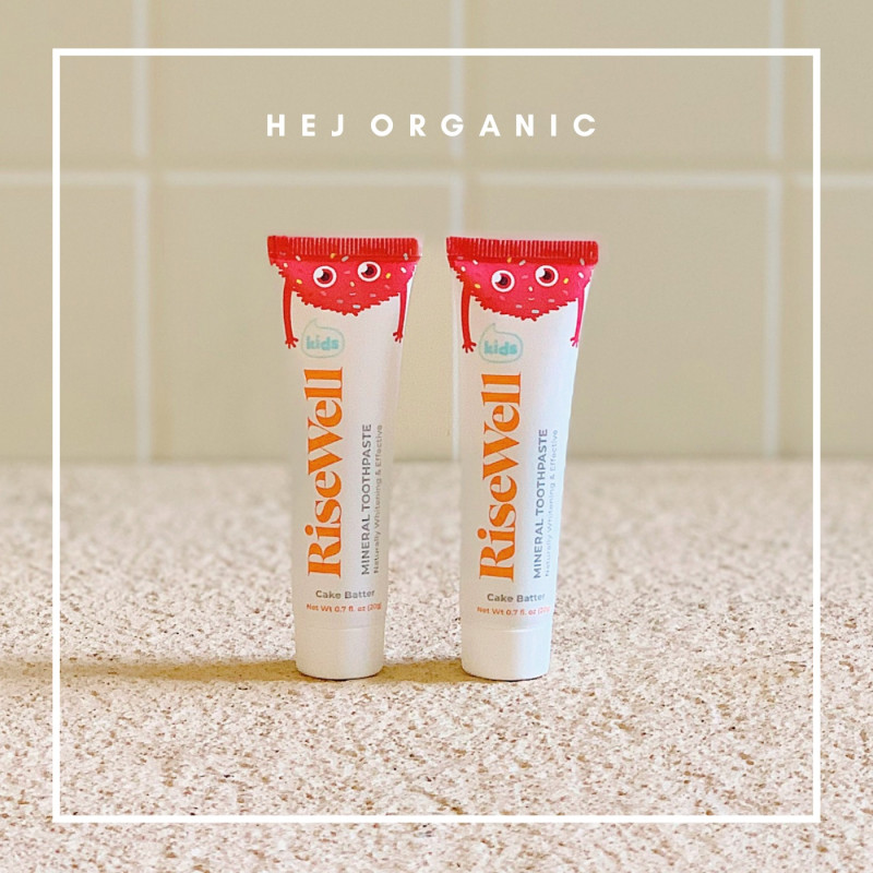 Pasta gigi untuk anak by risewell bebas fluoride, bebas paraben, bebas sls