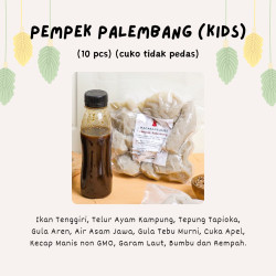 Pempek palembang macaramel kids