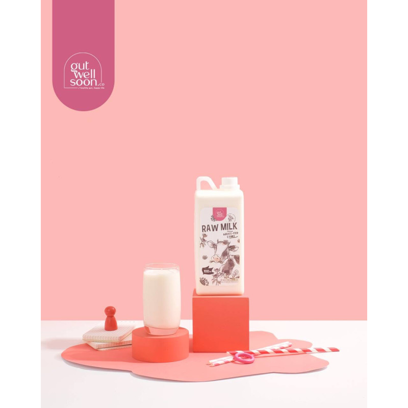 Raw cow milk grassfed by gutwellsoon