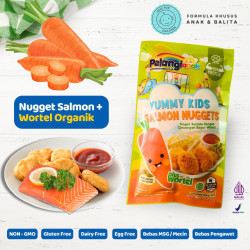 Salmon nugget gluten free by pelangi anak